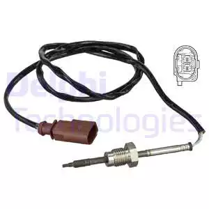 Egzoz Sicaklık Sensörü Audi A3 1.6 TDI 12-15, 13=>, Seat Leon 1.6 TDI 12=>, Skoda Octovıa III 1.6 TDI 12=>, Volkswagen Golf VII 1.6 TDI 12=> | TS30090 DELPHI