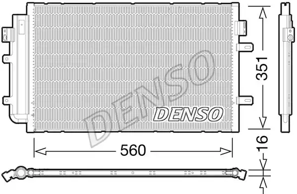 Klima Radyatörü | DCN12005 DENSO