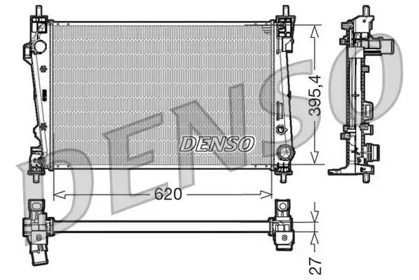 50526636 Su Radyatörü | DRM01006 DENSO