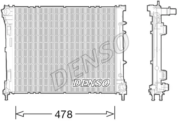51934156 Su Radyatörü | DRM09043 DENSO