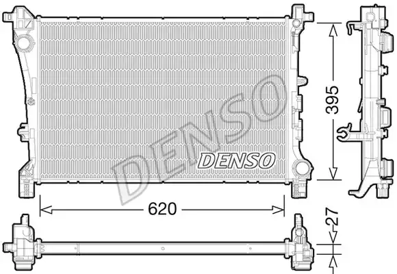 Su Radyatörü | DRM09167 DENSO