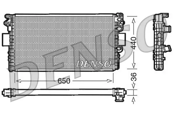 Su Radyatörü | DRM12004 DENSO