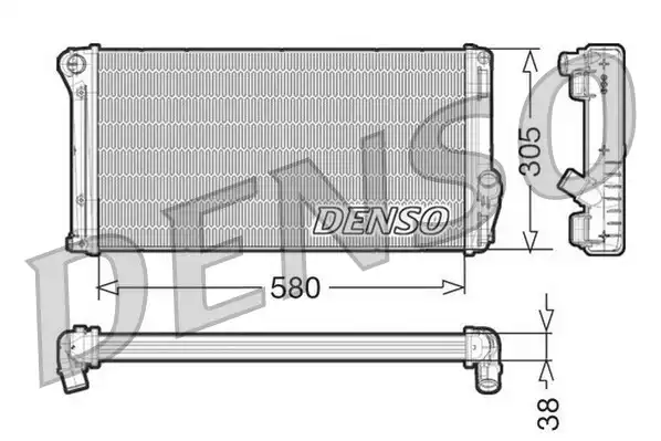Su Radyatörü | DRM13020 DENSO