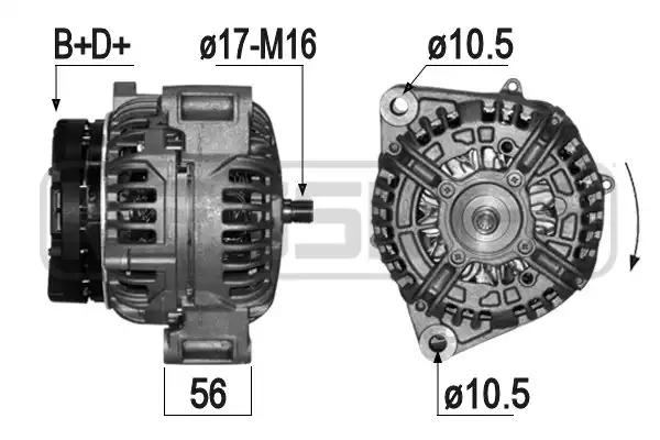 209251A Alternatör John Deere | ERA