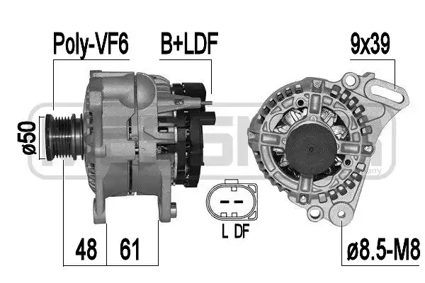 Alternatör VW | 209379A ERA