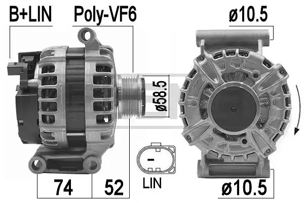 Alternatör Ford (Oe Versiyon) | 209397 ERA