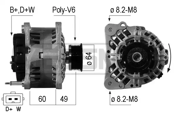 210598A Alternatör VW | ERA