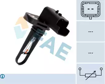 Sensör Emme Hava Sicaklık Focus / C-MAX / Courier / Connect / Fiesta / Kuga / Mondeo / 206 / 207 / 308 / Partner / Bipper 02=> 1.4-1.6-2.0 HDI-TDCI | | 33509 FAE