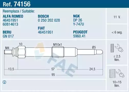 Kizdirma Bujisi | 74156 FAE