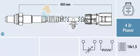 Oksijen Sensörü | 77490 FAE