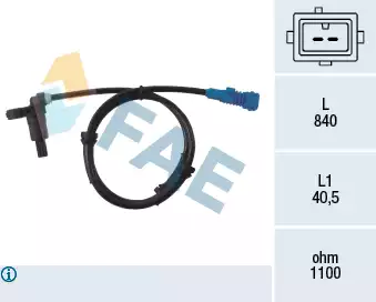 Tekerlek Hiz Sensörü - ABS | 78022 FAE