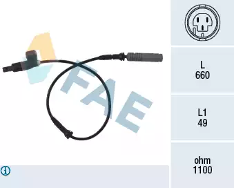 Tekerlek Hiz Sensörü - ABS | 78023 FAE