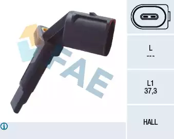 Tekerlek Hiz Sensörü - ABS | 78090 FAE