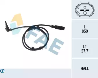 Tekerlek Hiz Sensörü - ABS | 78112 FAE