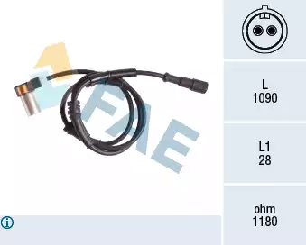 Tekerlek Hiz Sensörü - ABS | 78131 FAE