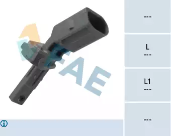 Tekerlek Hiz Sensörü - ABS | 78141 FAE