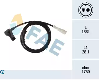 Tekerlek Hiz Sensörü - ABS | 78409 FAE
