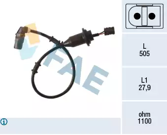 Tekerlek Hiz Sensörü - ABS | 78498 FAE