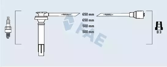 Ateşleme Kablosu Seti | 83235 FAE