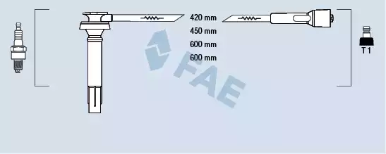Ateşleme Kablosu Seti | 83238 FAE