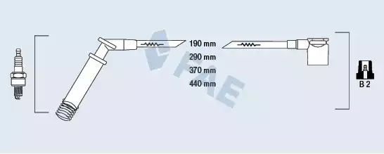 Ateşleme Kablosu Seti | 85100 FAE