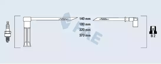 Ateşleme Kablosu Seti | 85115 FAE