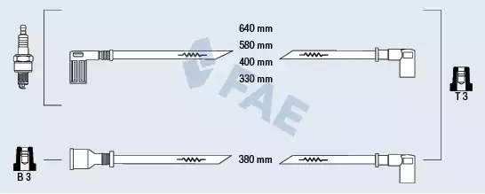 Ateşleme Kablosu Seti | 85271 FAE