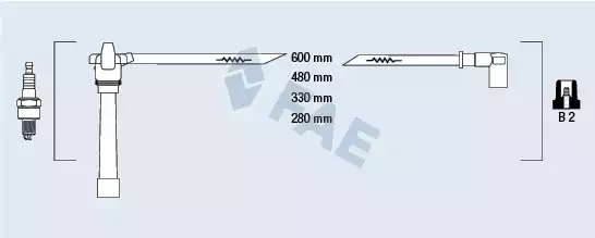 Ateşleme Kablosu Seti | 85648 FAE