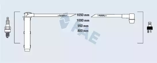 Ateşleme Kablosu Seti | 85764 FAE