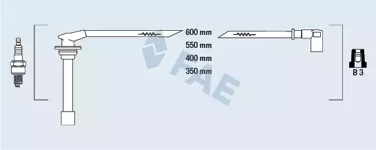 Ateşleme Kablosu Seti | 85830 FAE