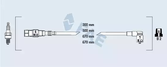 Ateşleme Kablosu Seti | 85875 FAE