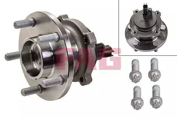 Teker Poryası Focus II 04-11 / C-MAX 04-10 Arka Rulmanlı 5 Bijon Absli | 713678940 FAG