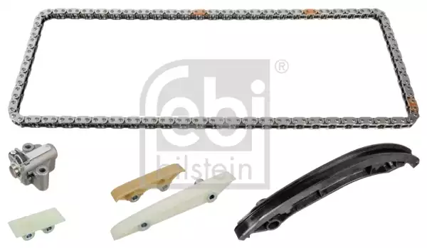 (İwis Zincir )EKSANTRİK Zincir Seti A.ÇEKER (ZINCIR+GERGI MEKANIZMA+4 Adet Klavuz Palet Ford Transit V348/V363/RANGER 2.4/2.2 Tdci 1 | 107154 FEBI