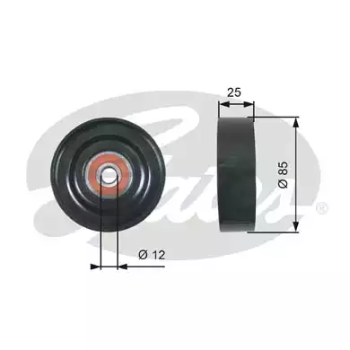 Gergi Rulmanı | T36087 GATES