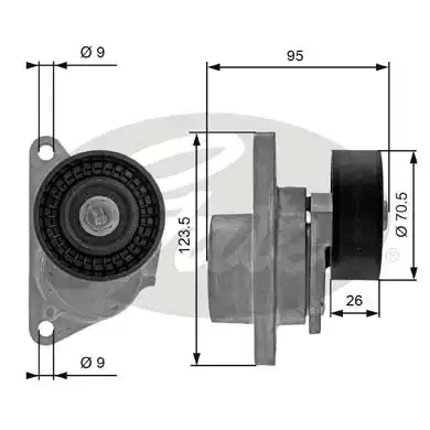 Gergi Rulmanı | T38190 GATES