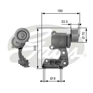 Gergi Rulmanı | T38410 GATES