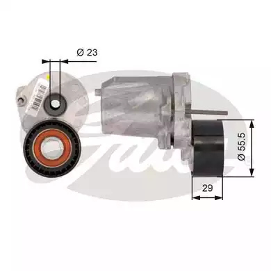 Gergi Rulmanı BMW E81 E87 E88 E90 E60 F01 E84 E70 N47 N57 | T39109 GATES