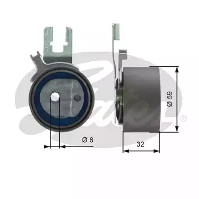 Triger Gergi Rulmanı ( Volvo V70 ) | T43119 GATES