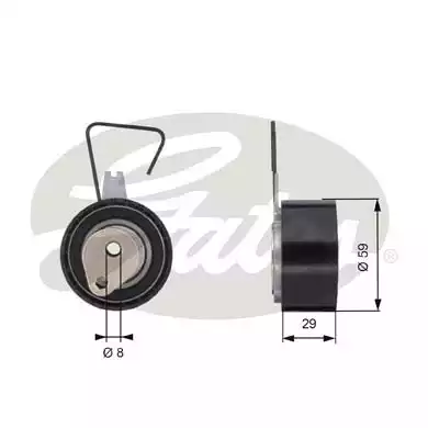 Gergi Rulmanı | T43141 GATES