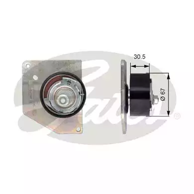 Gergi Rulmanı | T43207 GATES
