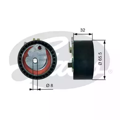 Triger Gergi Rulmanı ( Renault Clio III Megane II Modus 1.6 16V K4M ) | T43238 GATES