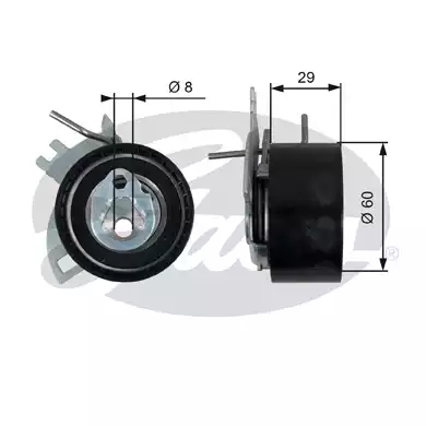 Gergi Rulmanı | T43246 GATES
