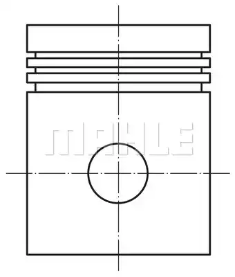 0373601 Piston Complete | MAHLE