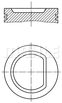 PİSTON+SEGMAN Std 86.00 Mm Citroen Evasion 2.0 94-02, Xantia 2.0 95-03, Xm 2.0 94-00, Lancıa Zeta 2.0 95-02, Peugeot 406 2.0 96-04, 605 2.0 91-99 | | 0401300 MAHLE