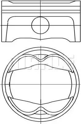503PI00102000 Piston | MAHLE