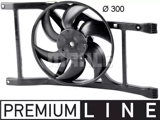 Fan Motoru Klimasız Fiat 500 1.2 07=> | CFF243000P MAHLE