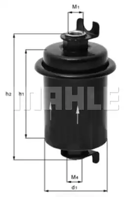 Yakıt Filtresi | KL131 MAHLE