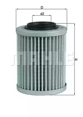 OX970 Yağ Filtresi | MAHLE