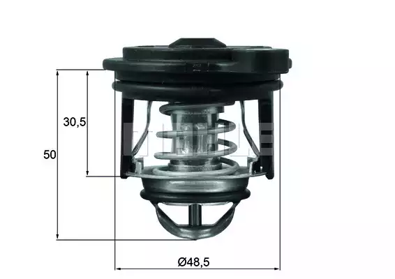 TI24650 Termostat Thermostat. İntegral | MAHLE