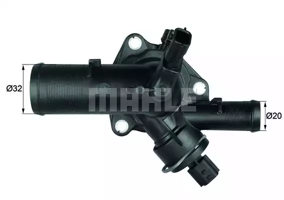 Termostat (Komple) 108C Renault Modus 1.2 04 =>, Twingo II 1.2 07 => | TM39108 MAHLE